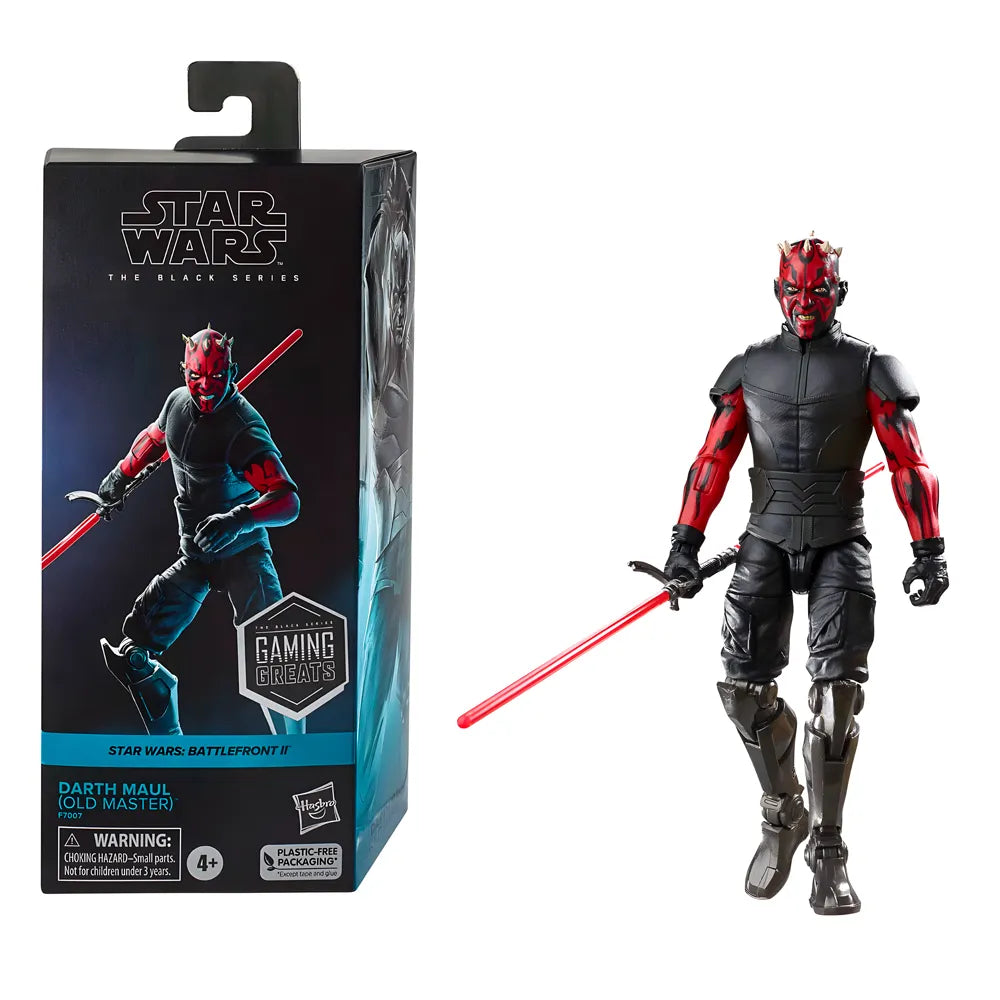 FIGURA STAR WARS DARTH MAUL THE BLACK SERIES HASBRO