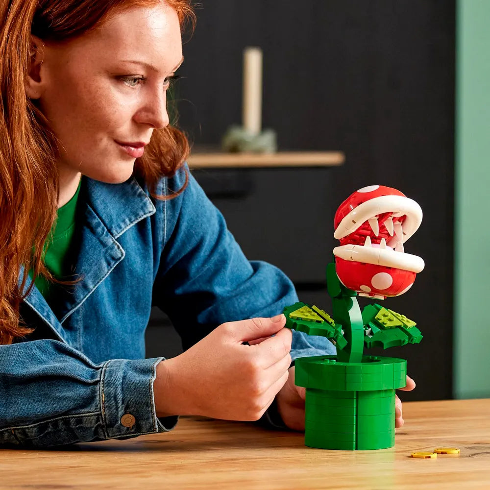 Lego Super Mario Planta Piraña – Set Coleccionable con Movimiento