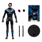 Cargar imagen en el visor de la Galería, Nightwing Multiverse Batman Gold Label McFarlane – Figura de Colección DC Multiverse
