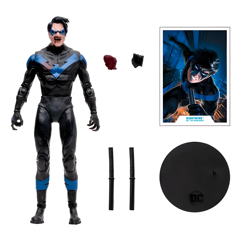 Nightwing Multiverse Batman Gold Label McFarlane – Figura de Colección DC Multiverse