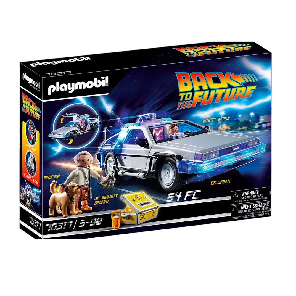 Playmobil Back to the Future 70317 – DeLorean con Marty y Doc