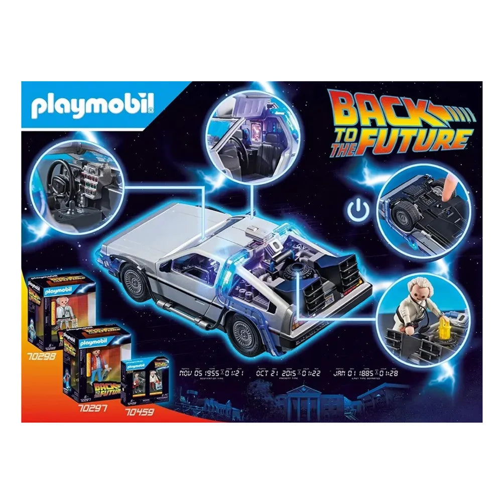 Playmobil Back to the Future 70317 – DeLorean con Marty y Doc