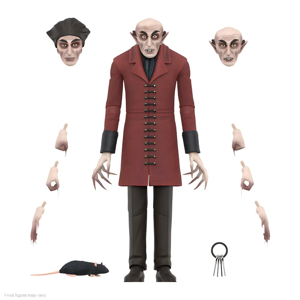 Super7 Nosferatu Count Orlok – Figura Retro de Horror Clásico