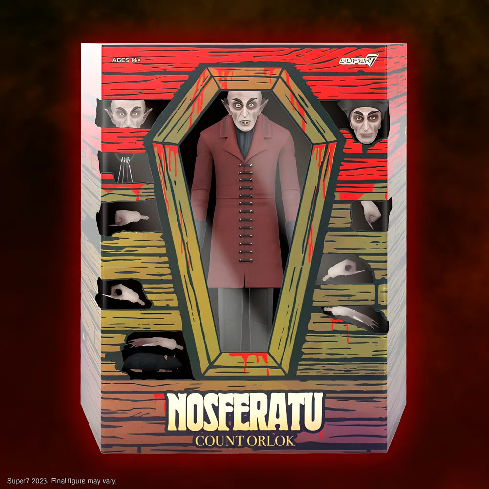 Super7 Nosferatu Count Orlok – Figura Retro de Horror Clásico