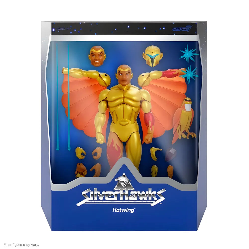 Super7 Halcones Galácticos Hotwing – Figura Coleccionable con Alas Desplegables