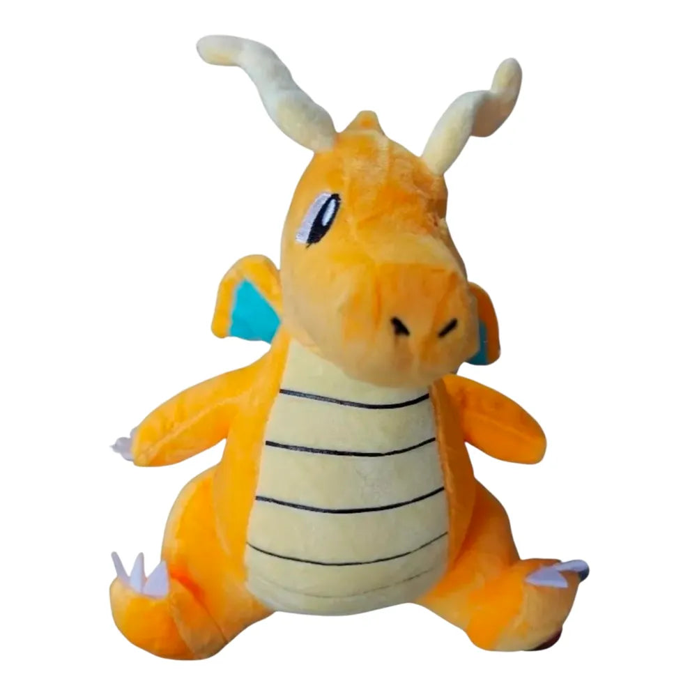 Dragonite Pokémon Peluche Amarillo 22 cm – Suave y Coleccionable