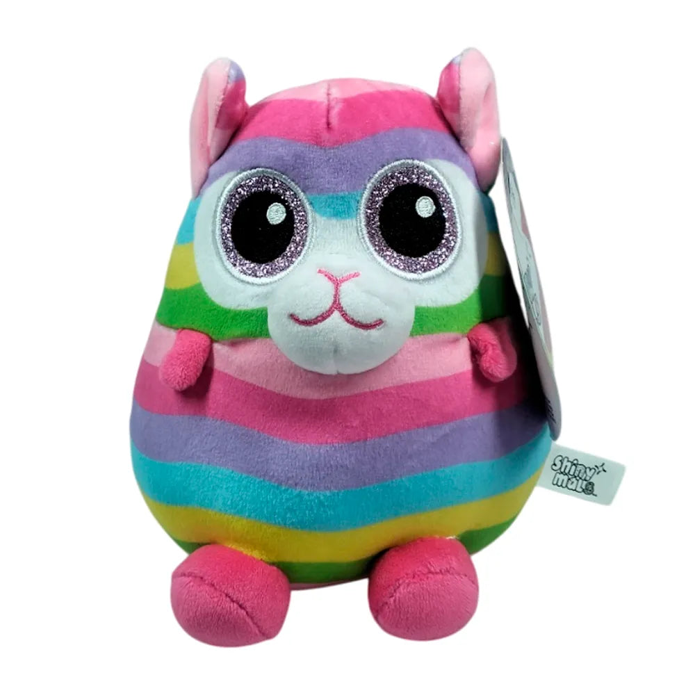 Mini Peluches Shiny Mals Ruz 17cm – Animales Brillantes y Coloridos de Colección