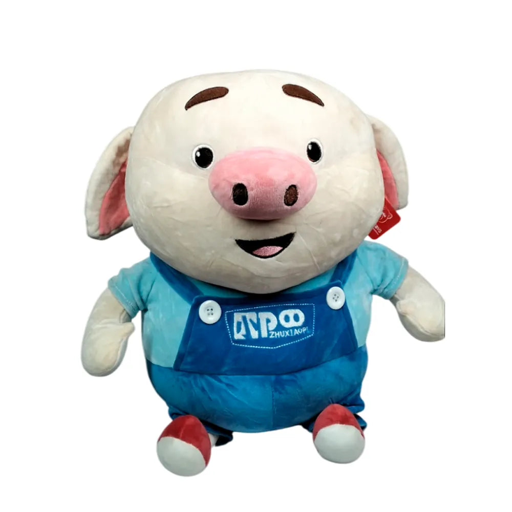 Peluche Puerquito Azul 40cm – Tierno, Suave y Coleccionable