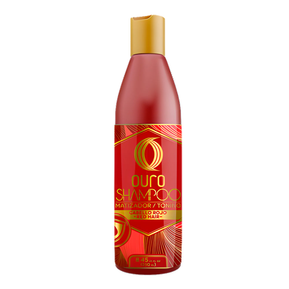 ✨ Shampoo Matizador Ouro Profesional – Neutraliza Canas y Da Brillo